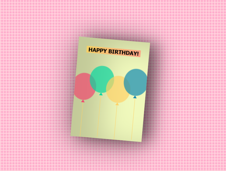 Birthday Card Project